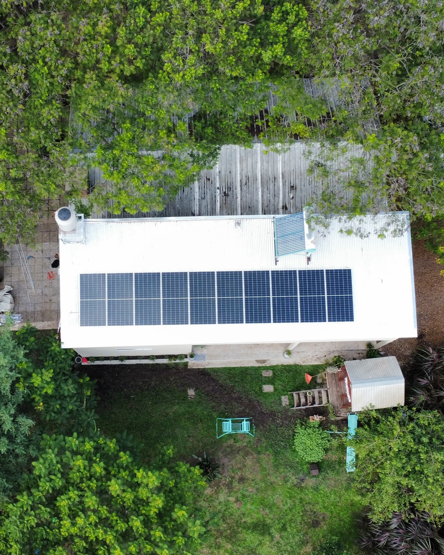 Cerramiento terminado para planta procesadora